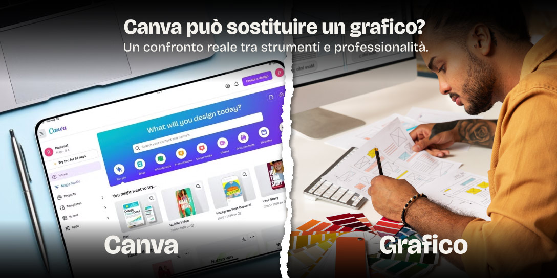 Copertina dell'articolo: Canva può sostituire un grafico? Quando basta e quando no