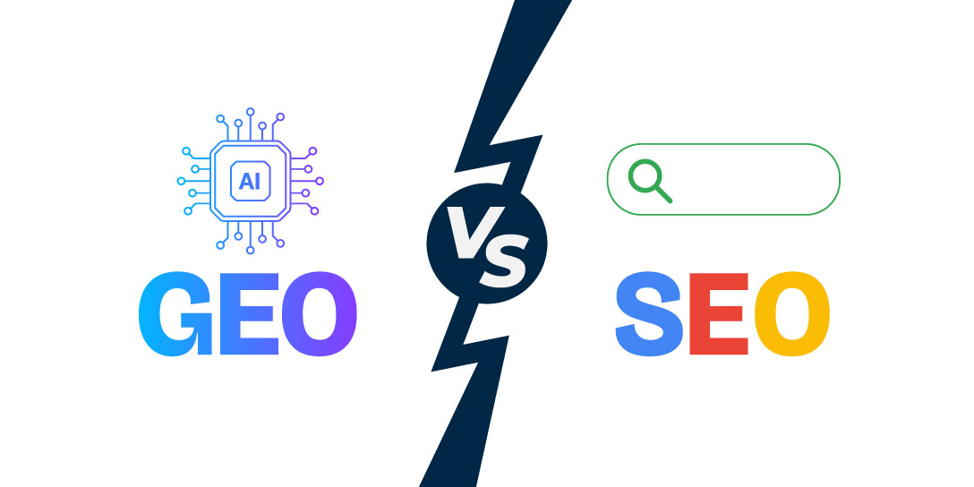 GEO vs SEO nel web design – articolo di Davide Machì